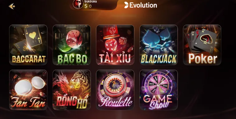 Chinh Phục Sảnh Evolution Livestream Tại SunWin Nhận Thưởng Jackpot Lớn Mỗi Giây