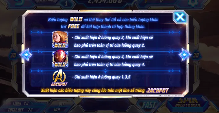 Khám Phá Siêu Phẩm Nổ Hũ Avengers Tại SunWin Săn Jackpot Khủng Mỗi Giờ