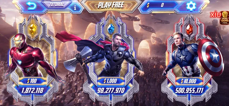 Khám Phá Siêu Phẩm Nổ Hũ Avengers Tại SunWin Săn Jackpot Khủng Mỗi Giờ