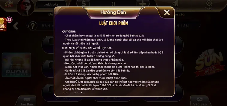 Khám Phá Siêu Phẩm Phỏm Tại SunWin Với Phần Thưởng Khổng Lồ Hàng Ngày
