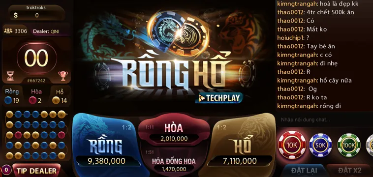 Rồng Hổ Livestream Tại SunWin Đỉnh Cao Cá Cược Với Tỷ Lệ Thưởng Cực Khủng