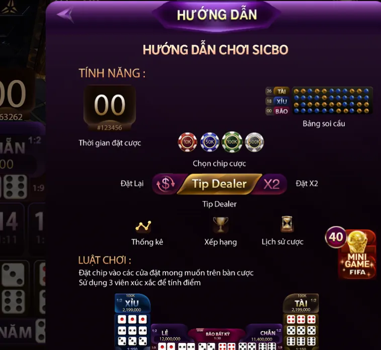 Sicbo Livestream Tại SunWin Đỉnh Cao Cá Cược Với Tỷ Lệ Thưởng Cực Khủng