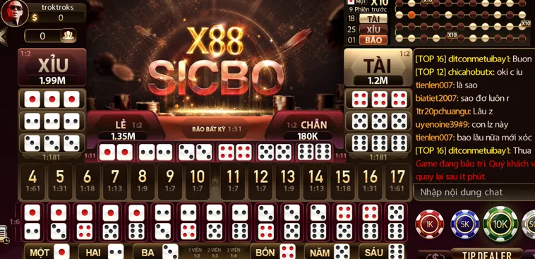 Khám Phá Siêu Phẩm Sicbo X88 Livestream Tại SunWin Với Cơ Hội Thắng Lớn