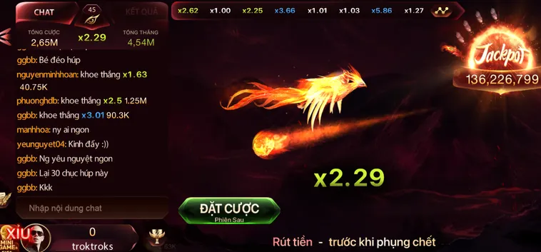 Trải Nghiệm Minigame Sun Phụng Tại SunWin Cơ Hội Chinh Phục Jackpot Tiền Tỷ