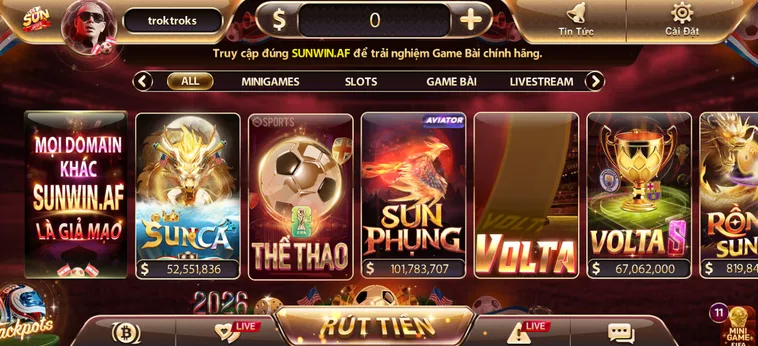 Cổng Game SunWin - Tập Hợp Kho Trò Chơi Đa Dạng - Khổng Lồ Hấp Dẫn Mọi Cược Thủ