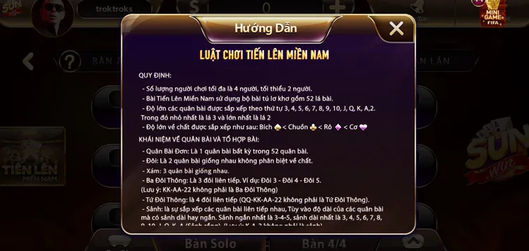 Chinh Phục Đỉnh Cao Tiến Lên Miền Nam Tại SunWin Săn Thưởng Tiền Mặt Khủng